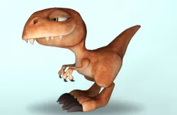 Velociraptor Dinosaur  3D model