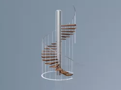 Winding staircase