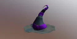 Witch hat 3D model