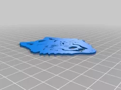 Wolfy Keychain Ornament