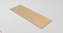wood shower mat
