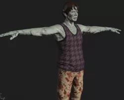 Zombie 3D model
