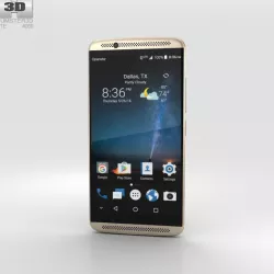 ZTE Axon 7 Ion Gold 3D model