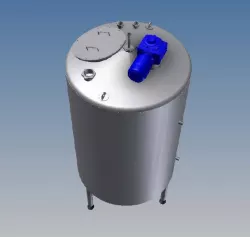 2000 litre process vessel