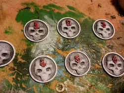 25mm Warhammer 40K Objective Markers