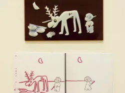 3D "Harold and Purple Crayon" tactile book