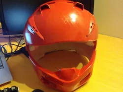 3d printed Outer shell full face helmet by gee