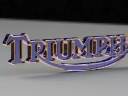 3D Triumph Logo