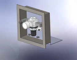 Air Regulator with Mounting Cab Box
