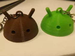 Android Head Keychain