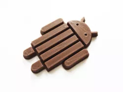 Android KitKat without Logo