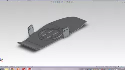  Assemblage du socle de fixation et de la platine.SLDASM