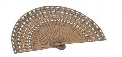 bali wooden fan