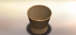 bamboo rice basket
