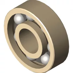 BB-6000-B180-10-ES-C Polymer ball bearing