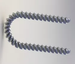bend rebar or drill-bit?