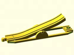 Big Rocker for Brio 250mm - wooden train track - toy