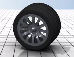 Bugatti Veyron Wheel