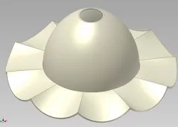 Bulb Shade Autodesk Inventor 2010