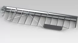 C47 Elevator in polished Aluminum