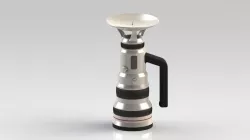 Camera Lens: Candle Stand