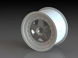 Compomotive 13 x 8 split rim wheel