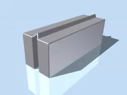 Concrete Waste Block
