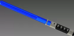 Custom Blue Lightsaber
