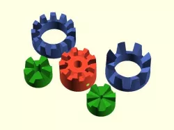 Customizable Hirth Joint (CSG version) (library)