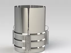 Device for cooking ham
