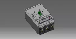 DISJUNTOR TRIPOLAR EM CAIXA MOLDADA (EATON-MOLLER) / TRIPOLAR MOLDED BREAKER BOX (EATON-MOLLER)