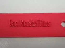 DocMcstuffins name plate