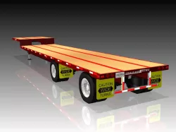 Drop Deck Semi Trailer