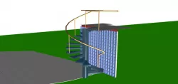Escalera helicoidal