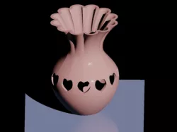 flower vase render