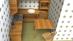 Folding table 