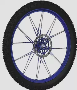Front wheel Crankbrothers Iodine