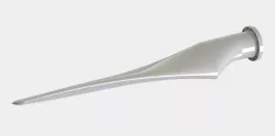 Generic Airfoil wind generator propeller.