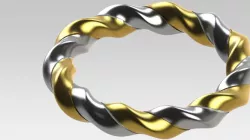 Gold & Platinum Bracelet