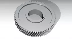 helical gear _ enrenagea helicoidale