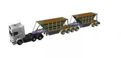 HOPPER TYPE SEMI-TRAILER