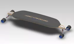 jabro longboard with suspension  concept