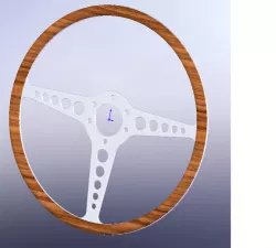 Jaguar E-type steering wheel