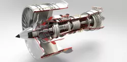 Jet Engine - keyshot rendering competition #2