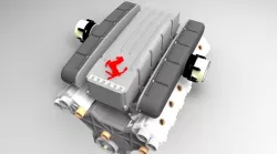 Keyshot: Ferrari v12 5.7 lt engine