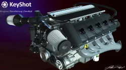KeyShot V10 Engine rendering