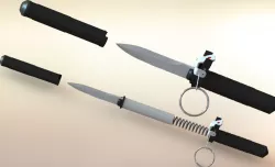 Knife with ballistic capabilities