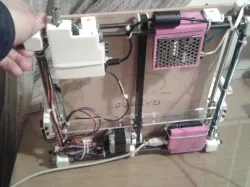 Laser engraver 190x190mm Full - 2 axis - Parts in STL