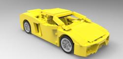 Lego Lamborghini 3d models 【 STLFinder