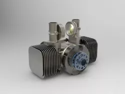 Limbach L 275E - 15 kW (20hp) air cooled 2-cylinder engine